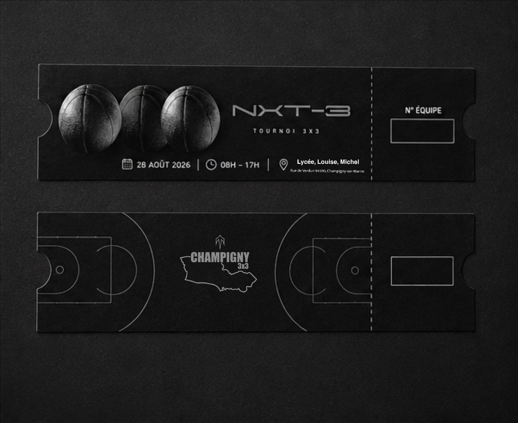 Ticket d'inscription NXT-3